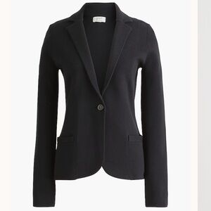 J. Crew Factory Women's Black Sweater Blazer, xl